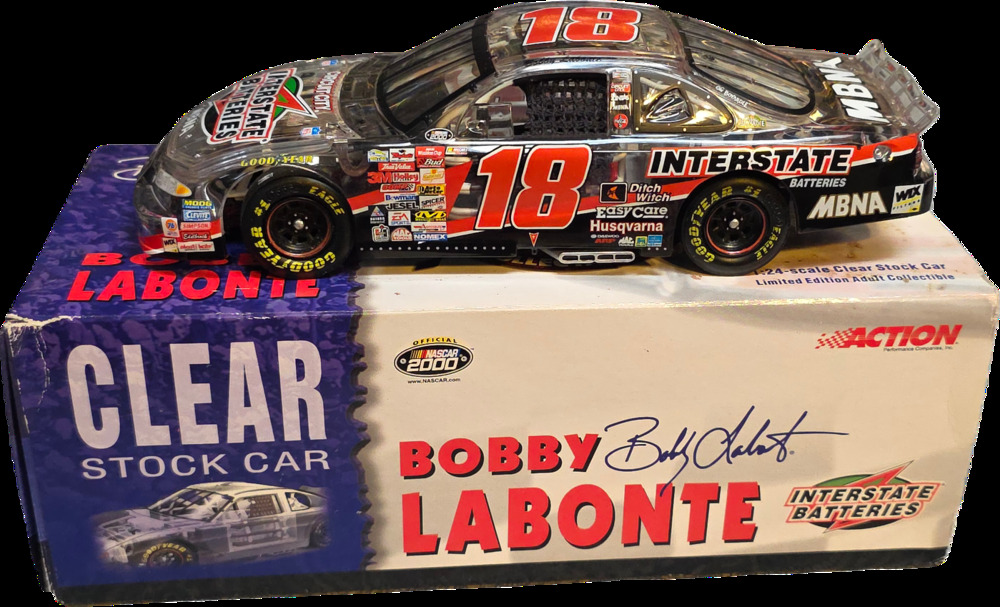 Bobby Labonte #18 Interstate Batteries 2000 Grand Prix Clear 1:24 1/4008 Action
